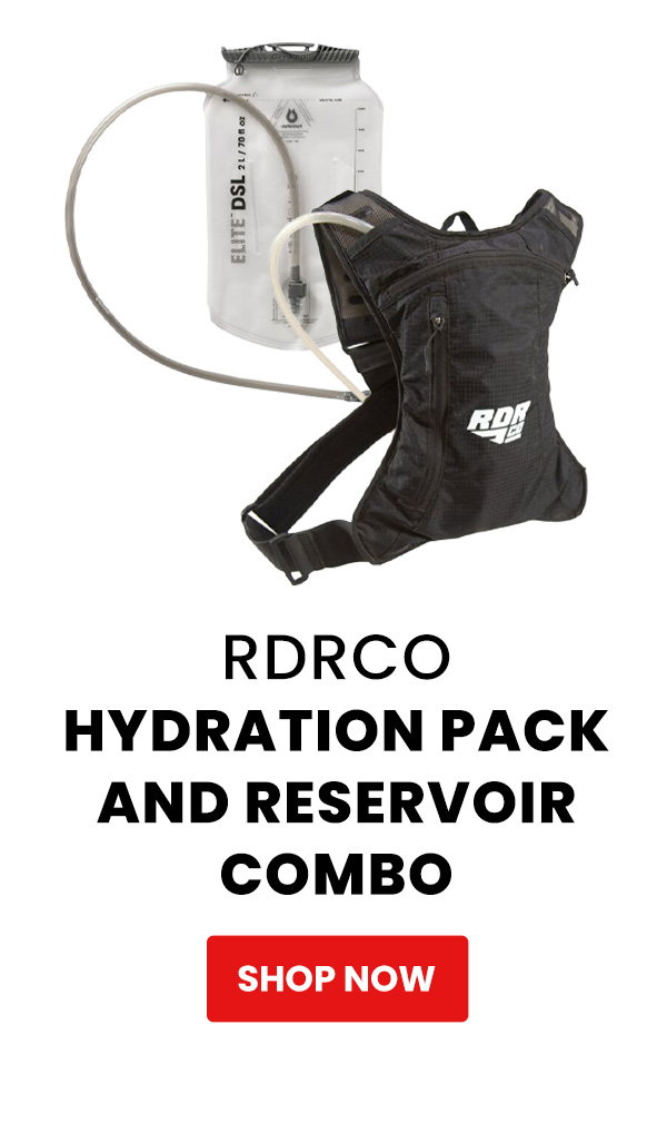 RDRCO  Hydration Pack and Reservoir Combo