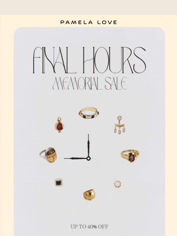 The final hours have begun.