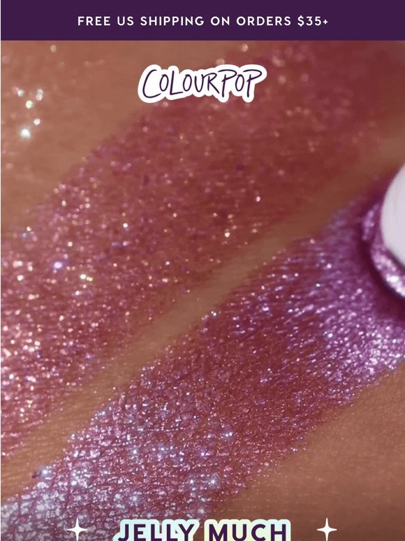 Unreal sparkle in one swipe 💫