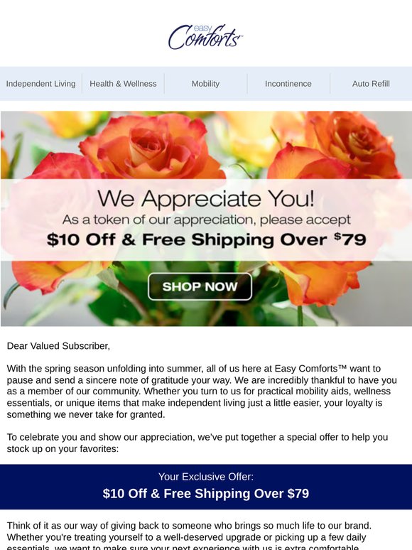 A Very Special Thank You Note For You