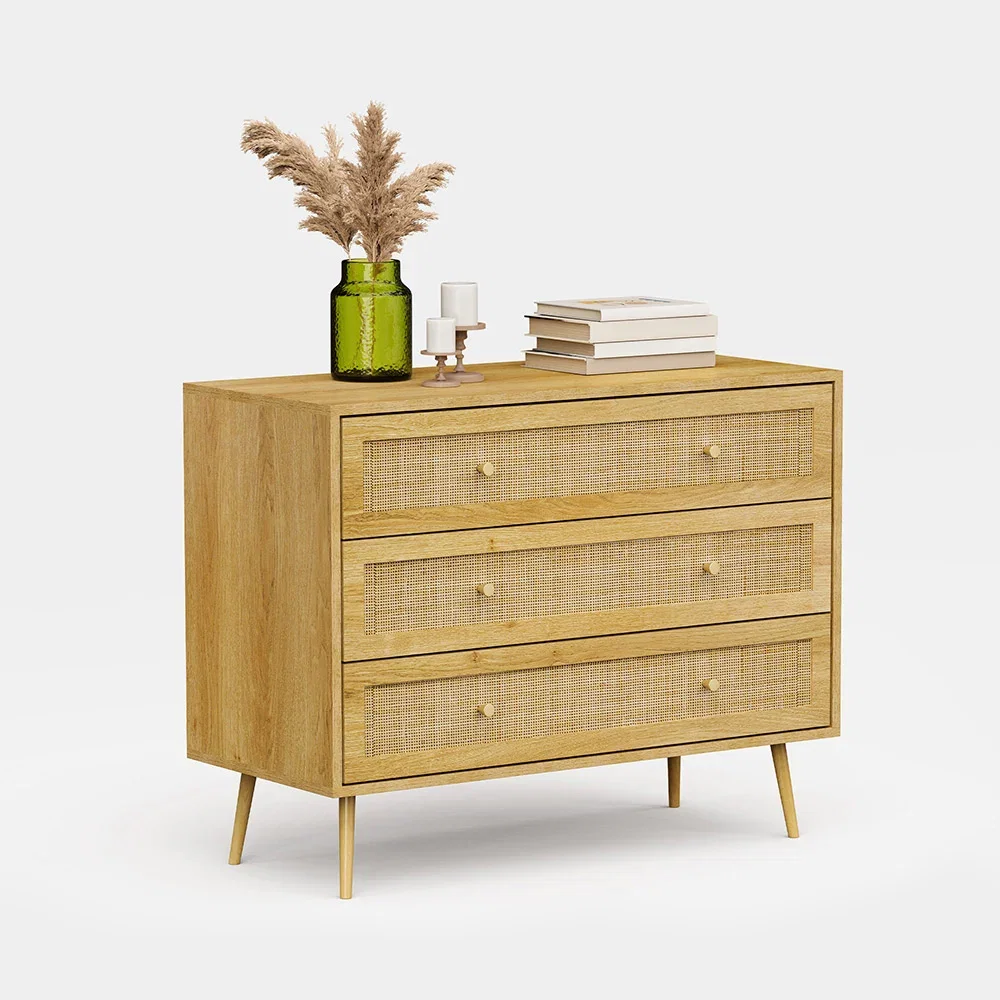 Image of Sienna Rattan Chest of Drawers