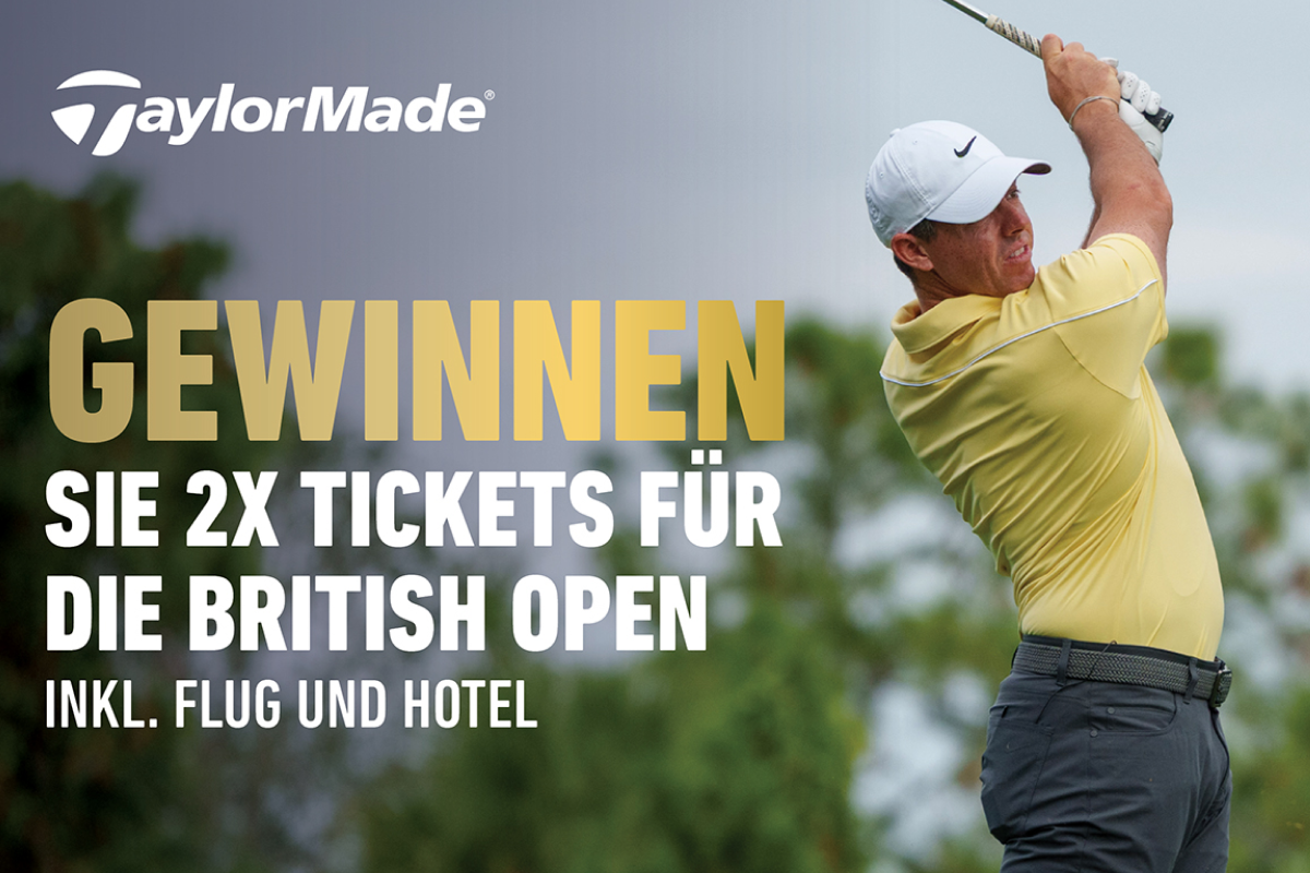 TaylorMade The Open Gewinnspiel