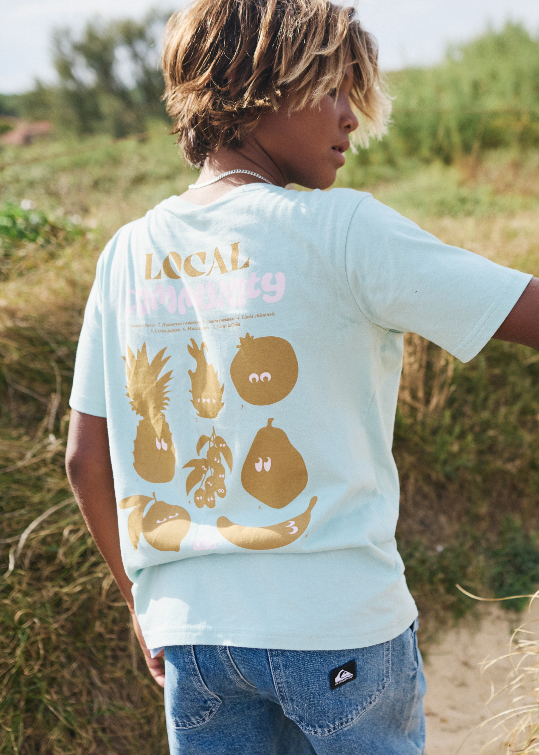 Fruits Tide - Boys Short Sleeve T-Shirt
