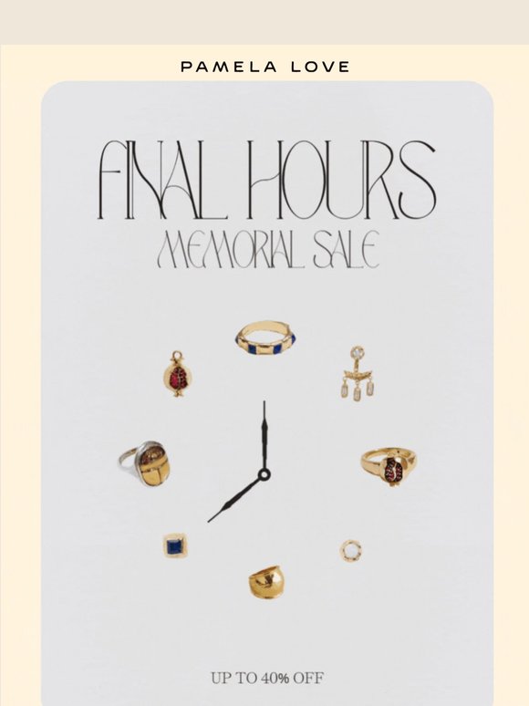 The final hours have begun.