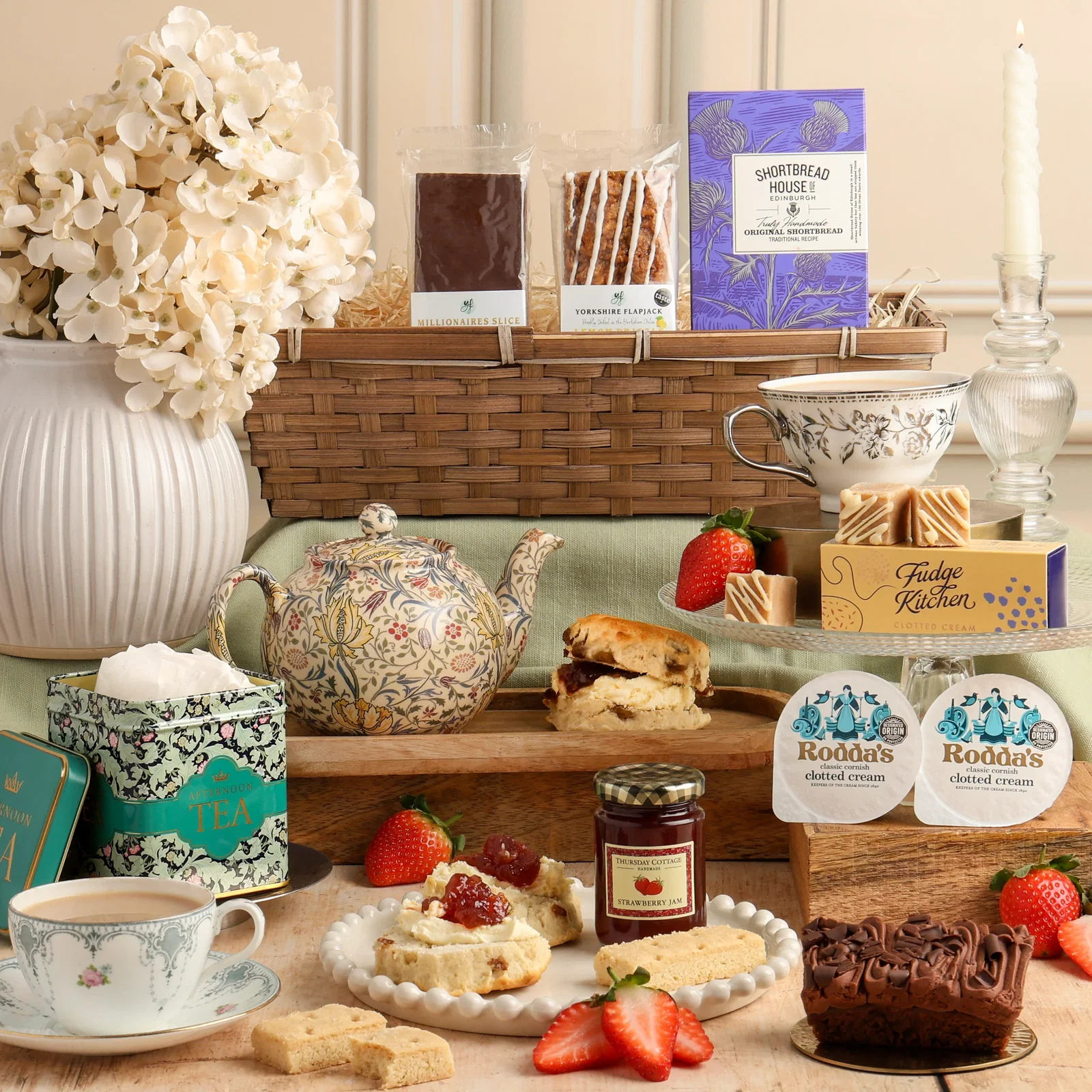 Image of Luxury Cream Tea Gift Hamper