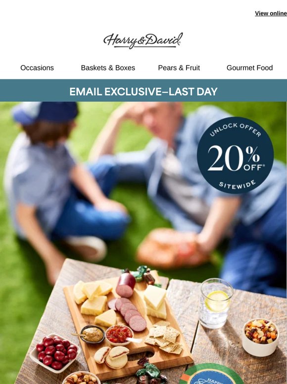 The best gifts for Dad PLUS 20% off? Yes, please!