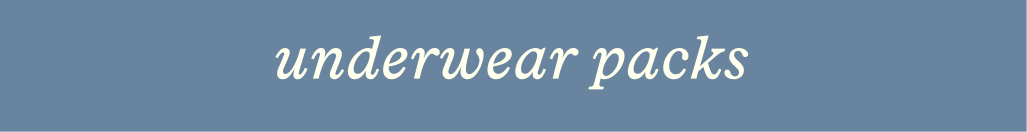 underwear packs