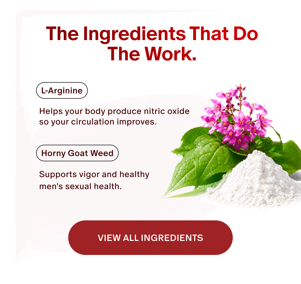 the ingredients that do the work