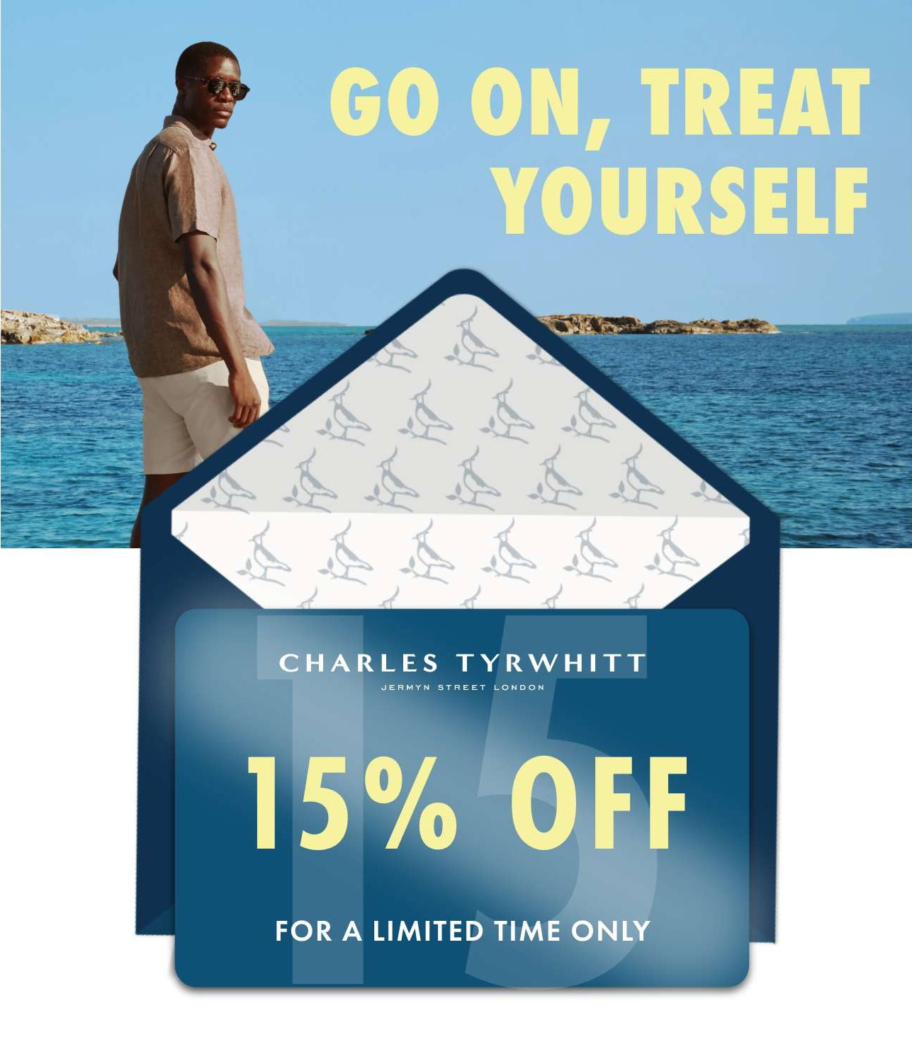 A Gift for Summer: 15% OFF! 