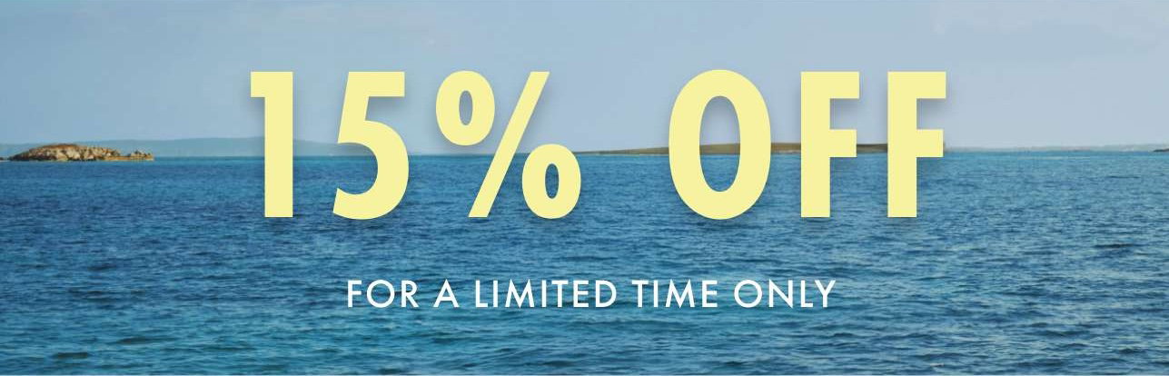 15% OFF