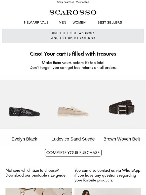 Your Cart Is Waiting! 🛍️