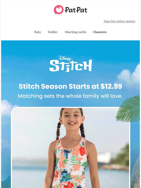 👨‍👩‍👧‍👦 Make Family Days Colorful with Stitch