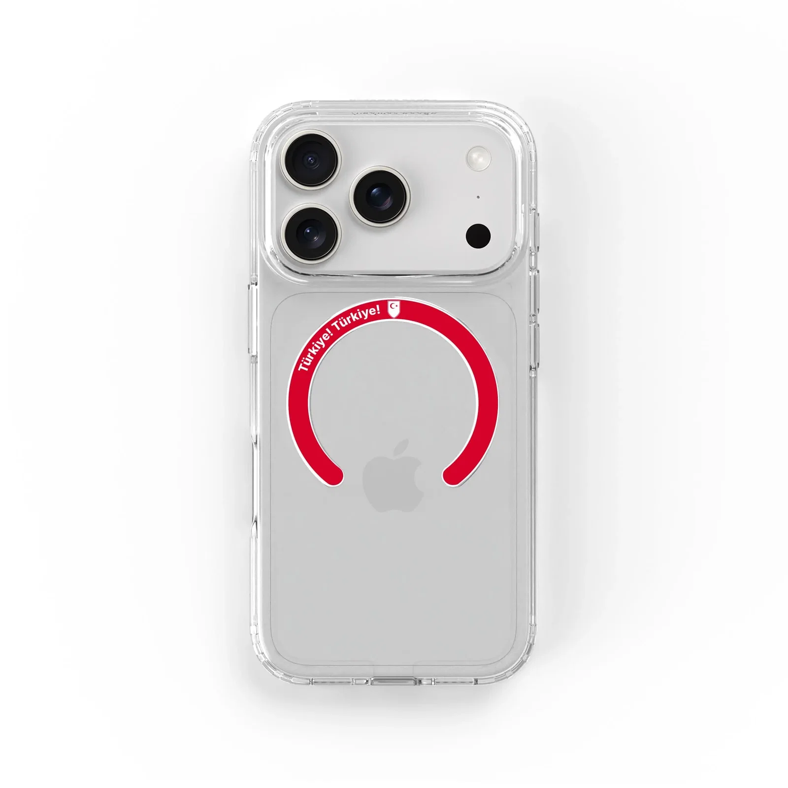 Image of Türkiye Türkiye - Removable MagSafe Ring & Clear Phone Case Bundle