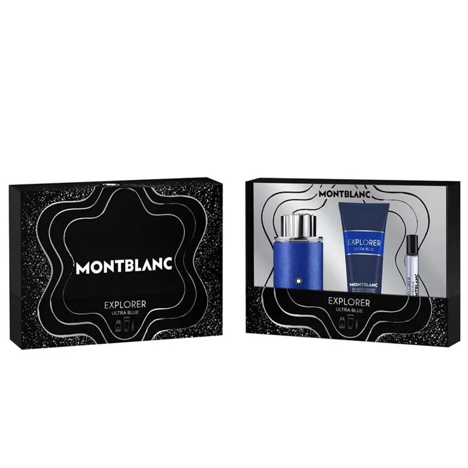 Image of Explorer Ultra Blue Eau De Parfum 100ml & Travel Spray 7.5ml & Shower Gel 100ml Gift Set