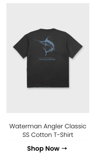 Waterman Angler Classic Short Sleeve Cotton T-Shirt