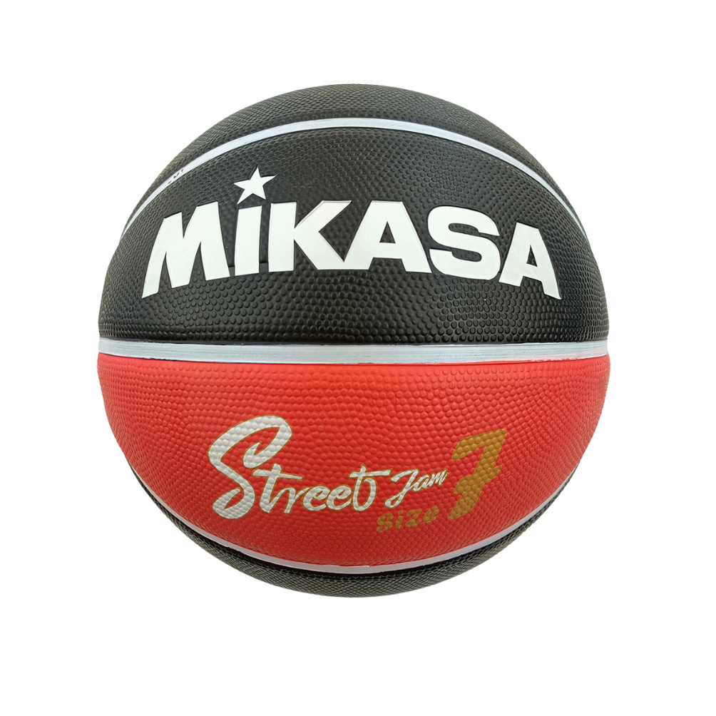 Mikasa BB702B-BKRW Rubber Basketball