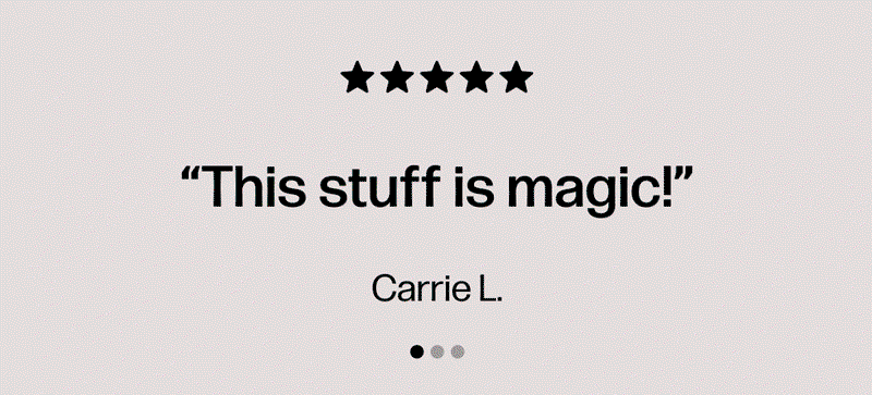 “This stuff is magic!”