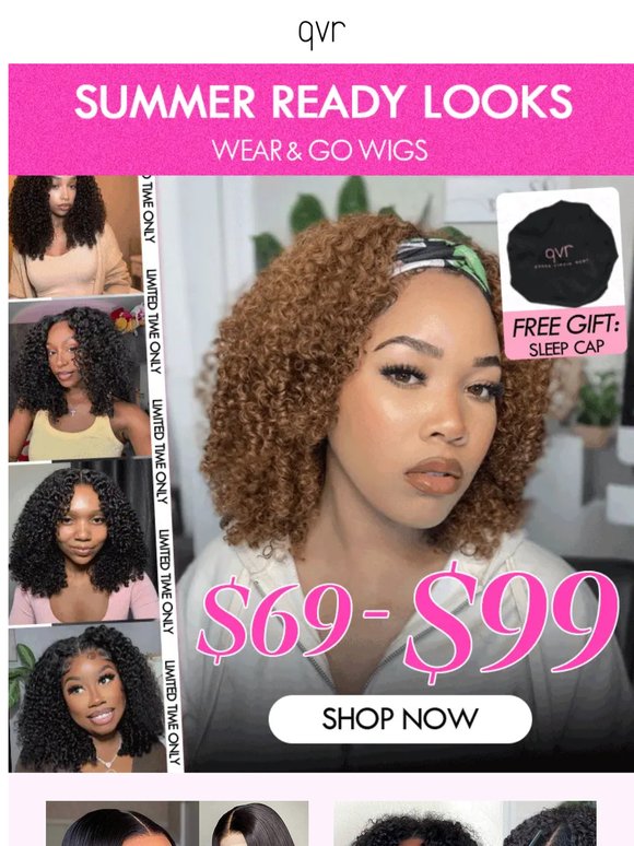 Install in Seconds 💫 Wigs From $69–$99 + Free Gift