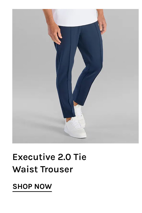Executive 2.0 Tie Waist Trouser  [[SHOP NOW]]