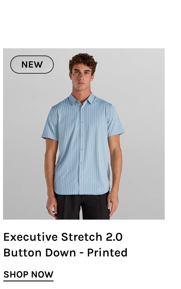 NEW  Executive Stretch 2.0 Button Down - Printed  [[SHOP NOW]]