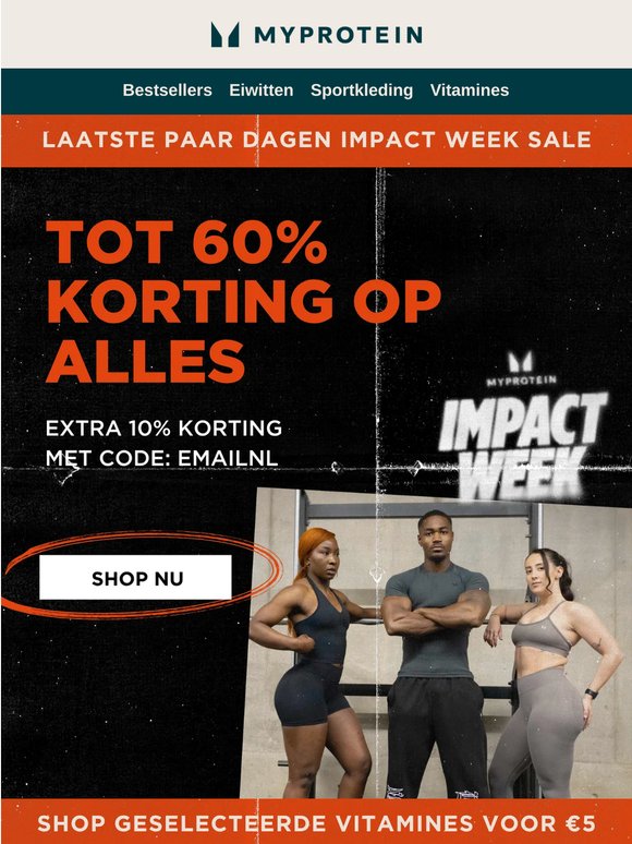 Laatste paar dagen Impact Week 🔥