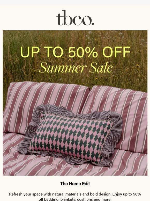 Summer sale: the home edit