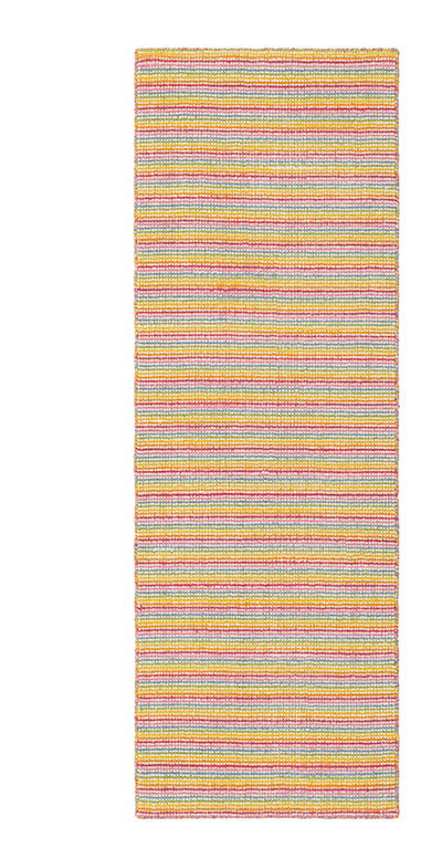 2' x 6' 1 Hand Woven Happy Rugs Happy Home Wool Runner