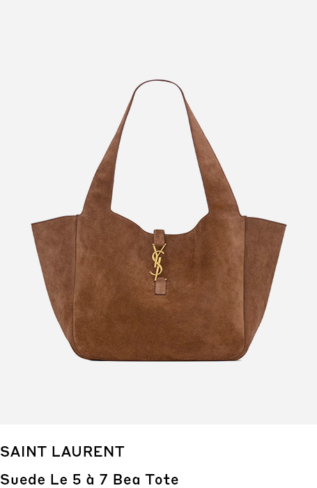 Saint Laurent | Suede Le 5 a 7 Bea Tote