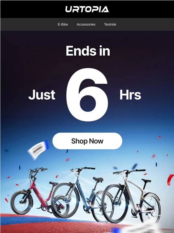 Only 6 Hours Left to Save