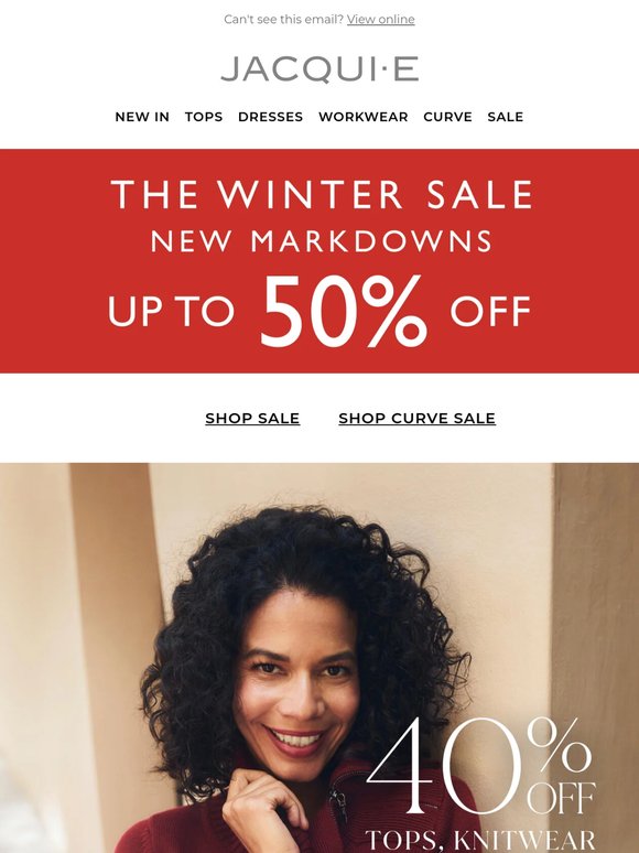 Your Week In Style | 40% Off Tops, Knitwear & Coats