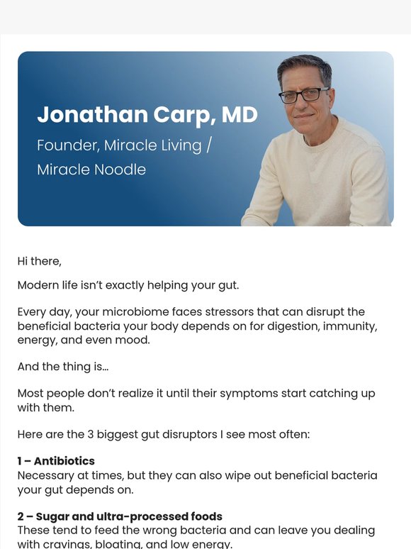 3 things quietly wrecking your gut 🫣