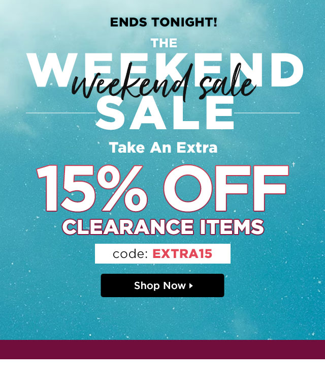 Shop Clearance Now