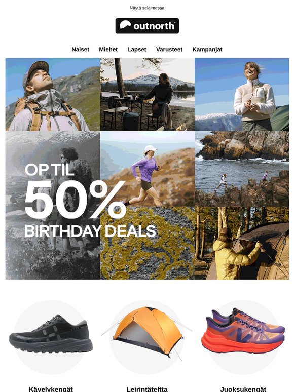 Kevään parhaat hinnat: jopa 50 %