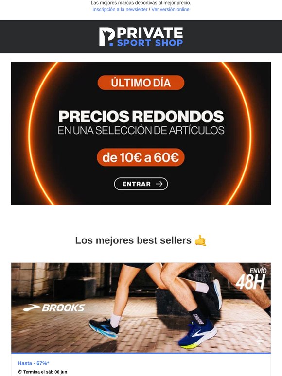 Brooks hasta el -67% | Bontrager, Trek & Otras marcas, Seac, Cube, Haglöfs...
