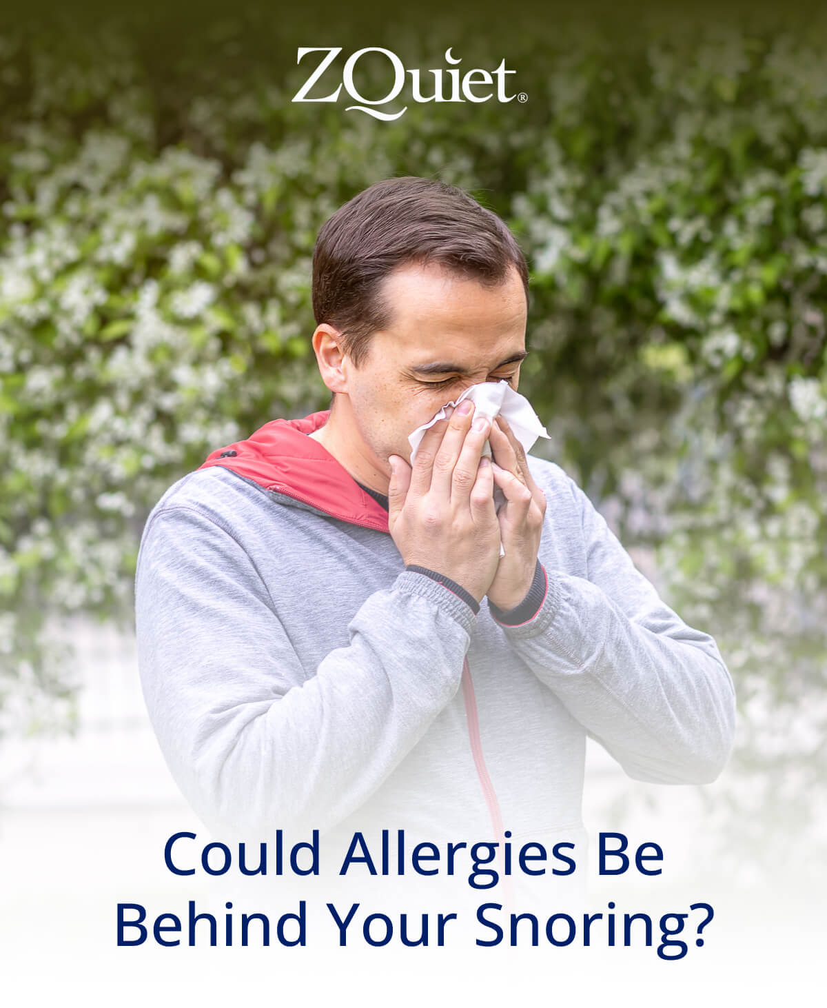 Could Allergies Be Behind Your Snoring?