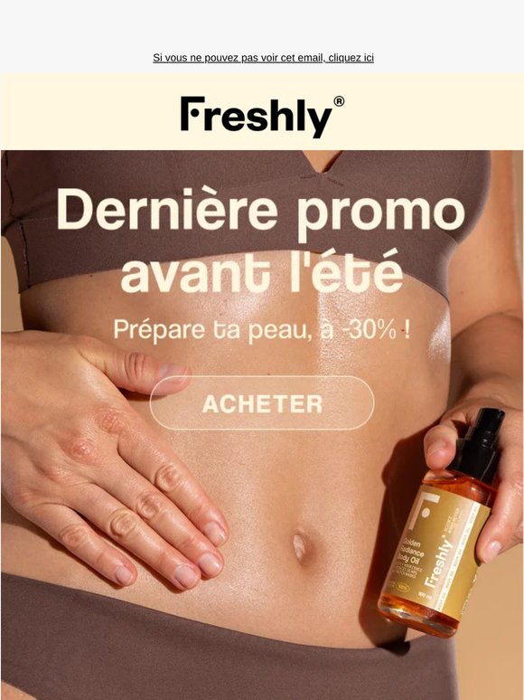 -30% 😍 Comment prépares-tu ton été ?