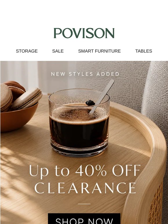 CLEARANCE STYLES ADDED