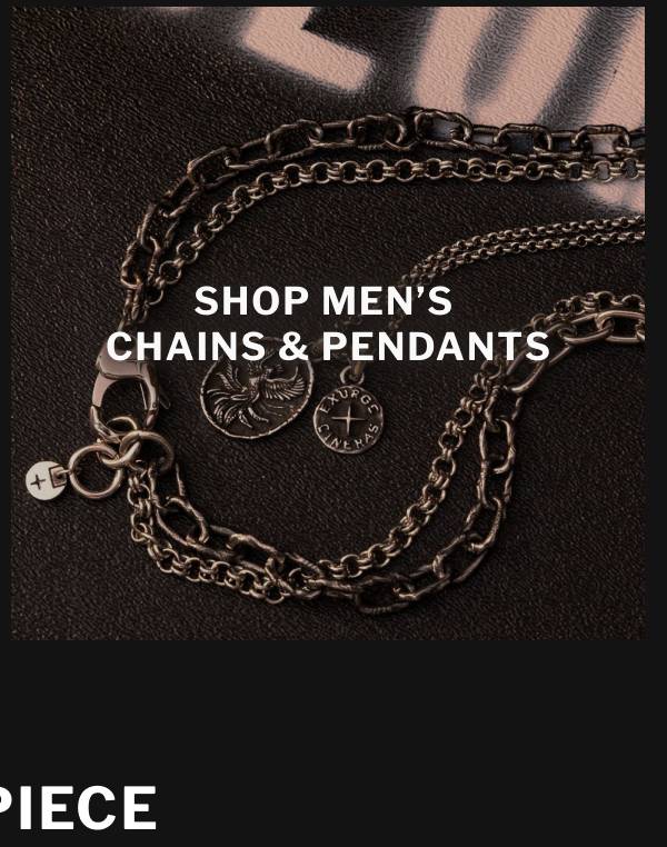 Shop Men's Chains and Pendants