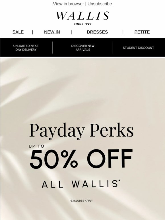 Your Wardrobe Wins This Payday