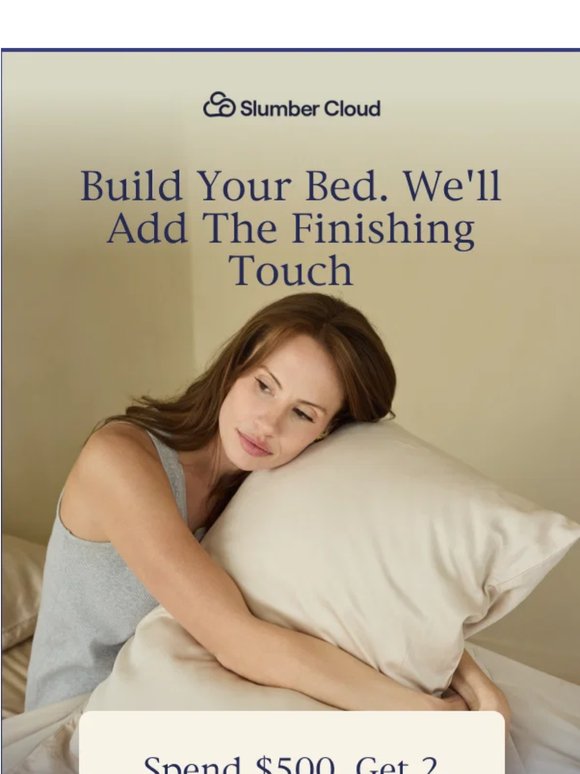 Spend $500, Get 2 UltraCool Pillows On Us.