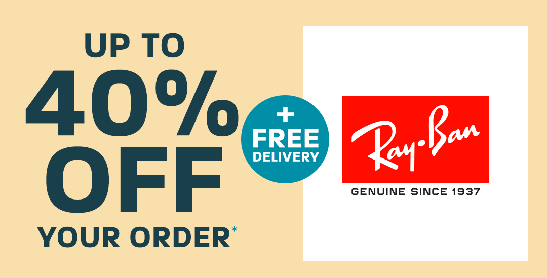 Up to 40% off your order + free delivery*