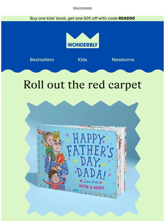 New! A joyful gift for Father’s Day