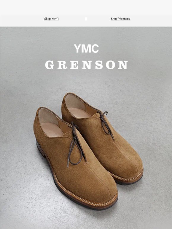 YMC + Grenson - The Division Shoe updated