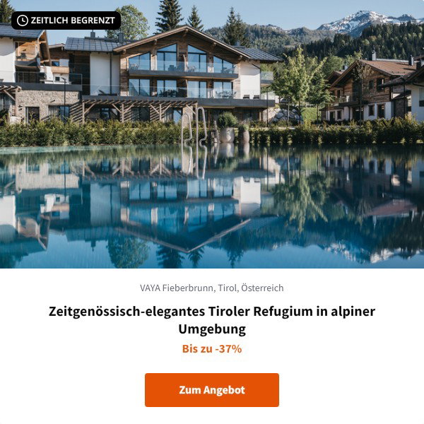 Zeitgenössisch-elegantes Tiroler Refugium in alpiner Umgebung