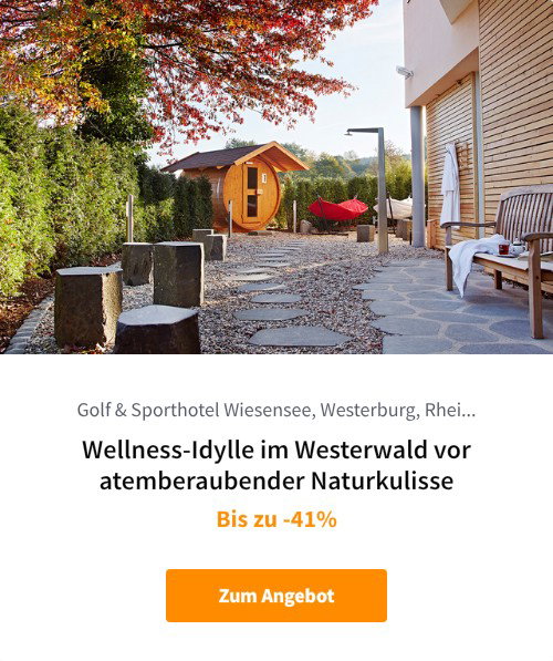 Wellness-Idylle im Westerwald vor atemberaubender Naturkulisse