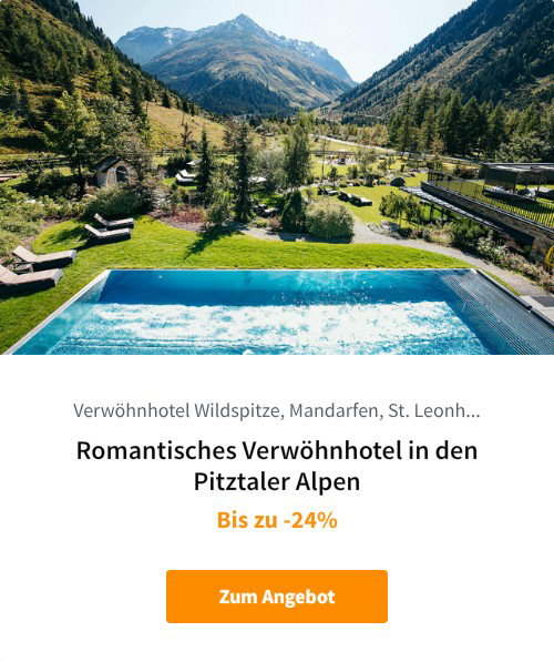 Romantisches Verwöhnhotel in den Pitztaler Alpen