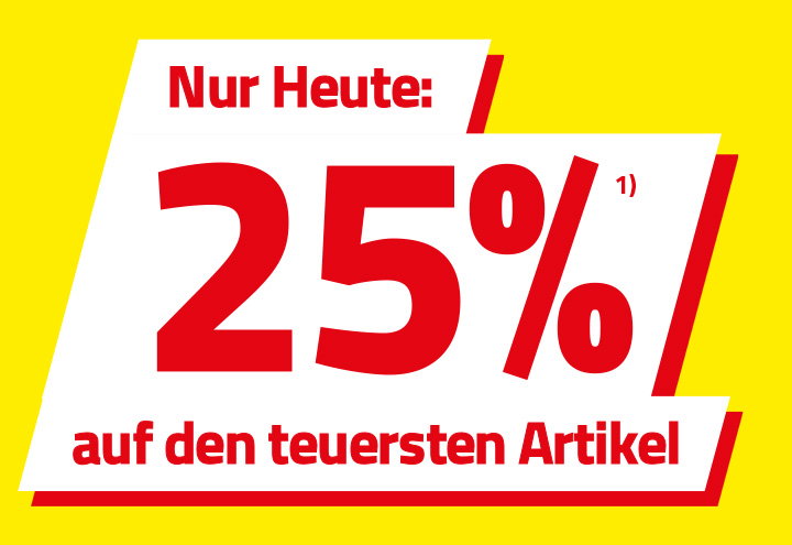 Spare bis zu 25% auf Möbel!¹⁾