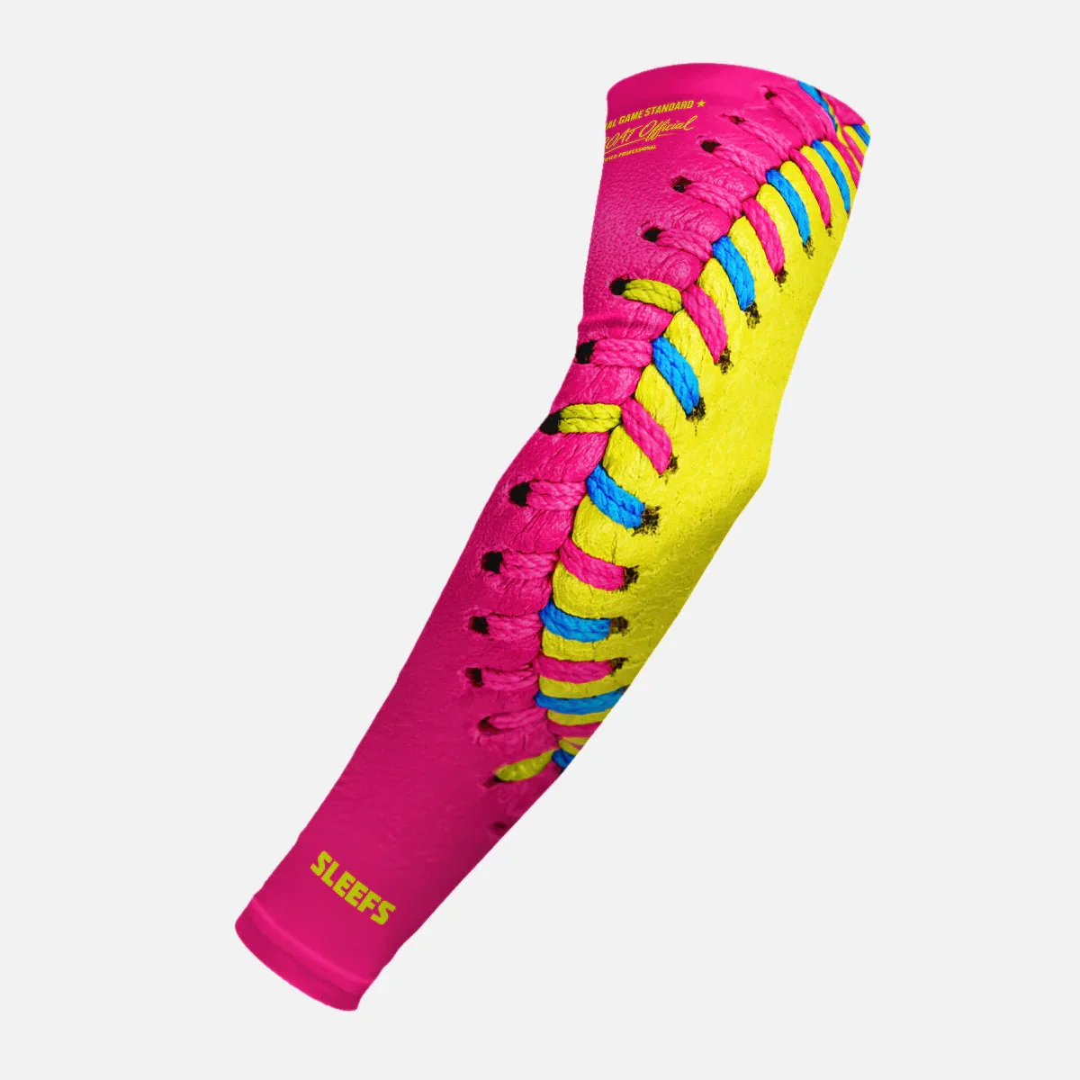 Image of Softball Lace Power Pink Arm Sleeve