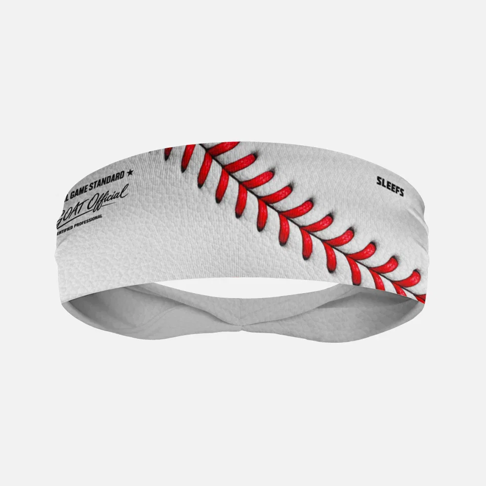 Image of Baseball Lace Pro White Kids Headband