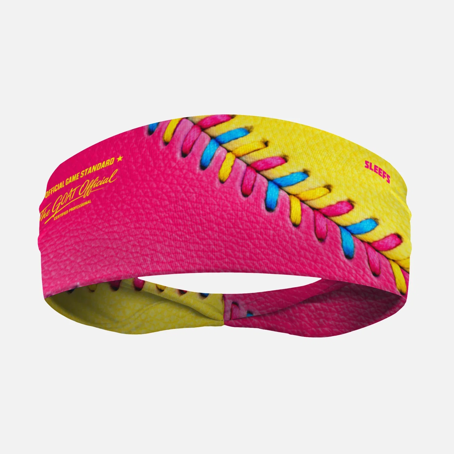 Image of Softball Lace Power Pink Headband